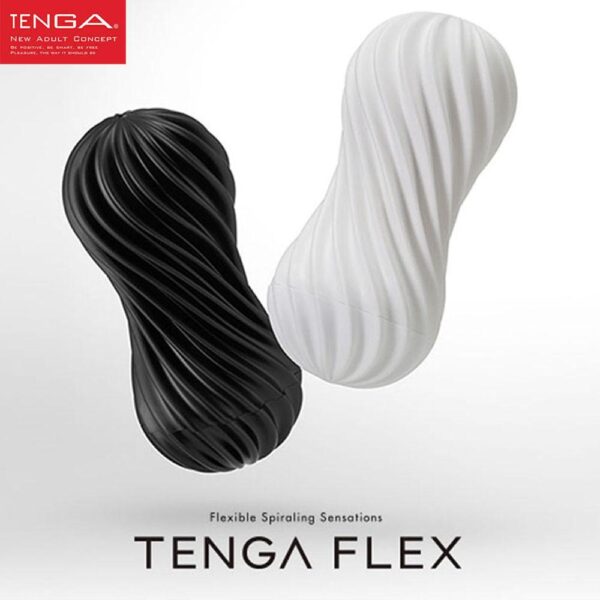 TENGA FLEX Flexible Spiraling stimulation penis Cup,Vagina Real Pussy Male Masturbator Cup Sex Toys - Image 2