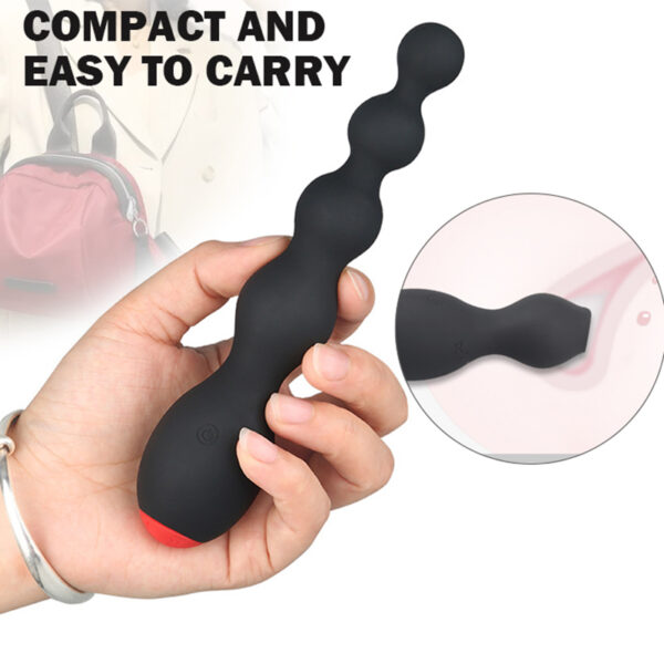 Adult Powerful Vibrator Prostate Exercise Multi-Frequency Posterior Pull Beads Anal Plugs Gay Male Stimulation G-Spot - Image 5