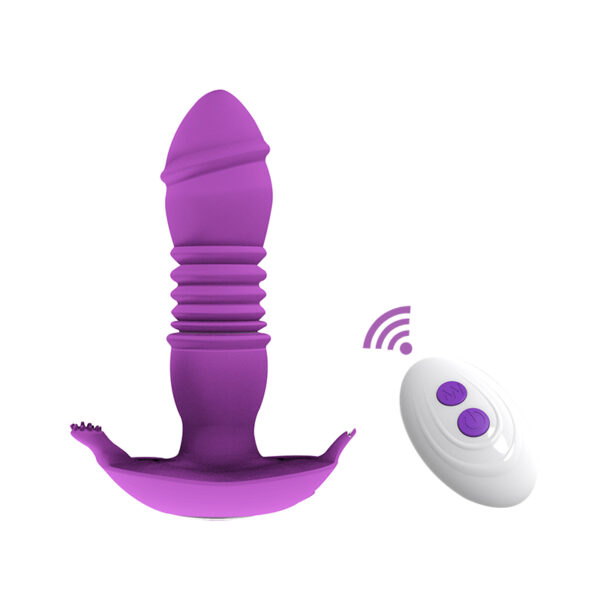 Retractable Female Wear Double Motor a Generation Vibrating Couples Remote Control Sex Jumpers - Image 8