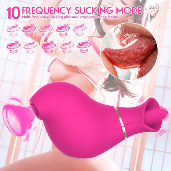 Orena New Product Yousi Licks And Sucks Eggs Couples Share Fun Masturbation Massager