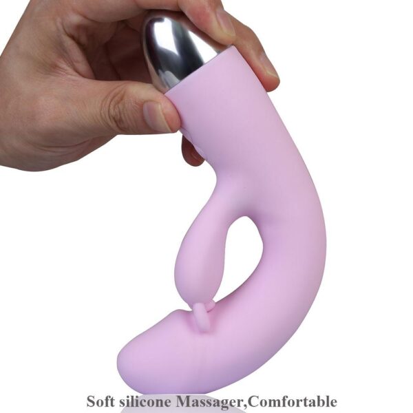 LETEN Rabbit Vibrator G-Spot Clitoris Super Soft Massager Stimulator - Image 5