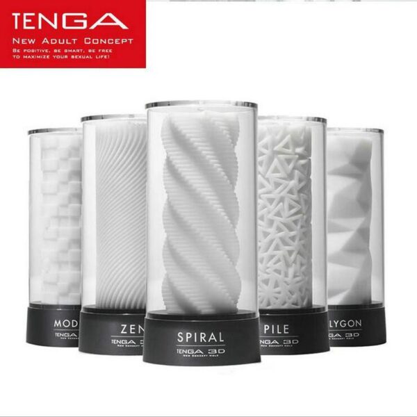 TENGA 3D Male Masturbator Adult Male Sex Tools Japan's Original Masturbation Cup Sex Toys - Image 2