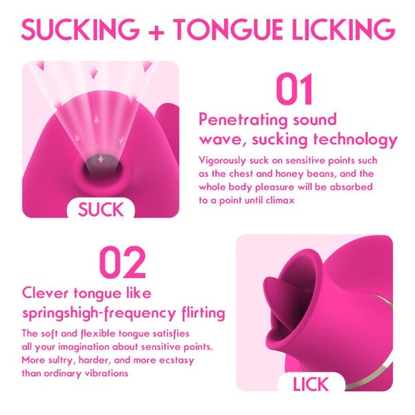 Orena New Product Yousi Licks And Sucks Eggs Couples Share Fun Masturbation Massager - Image 3