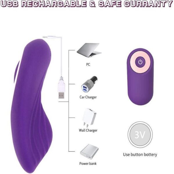 Female Panty Vibrator Flower Plum Out Wearing Models Silent Powerful Vibration Second Tide Flirtation Sex Appliances - Image 2