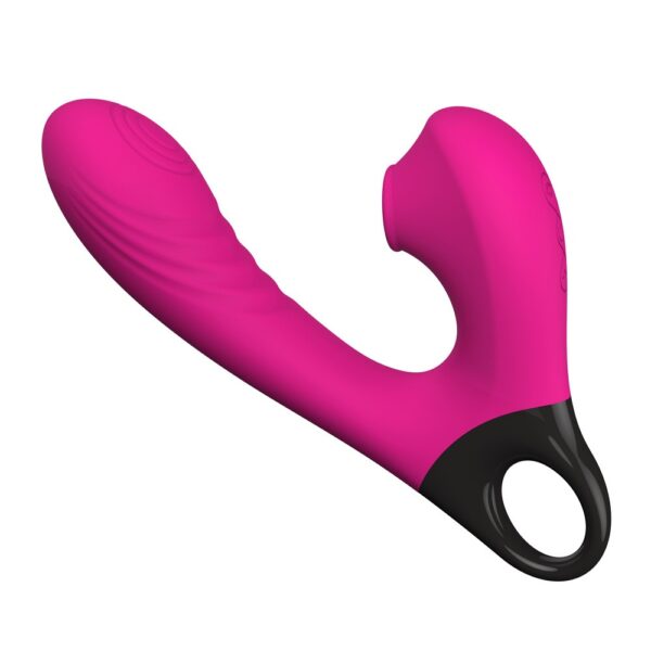 New 10 Frequency Vibration+10 Frequency Flapping+5 Frequency Sucking Masturbation Vibration Massage Stick Couple Sex Toys - Image 6