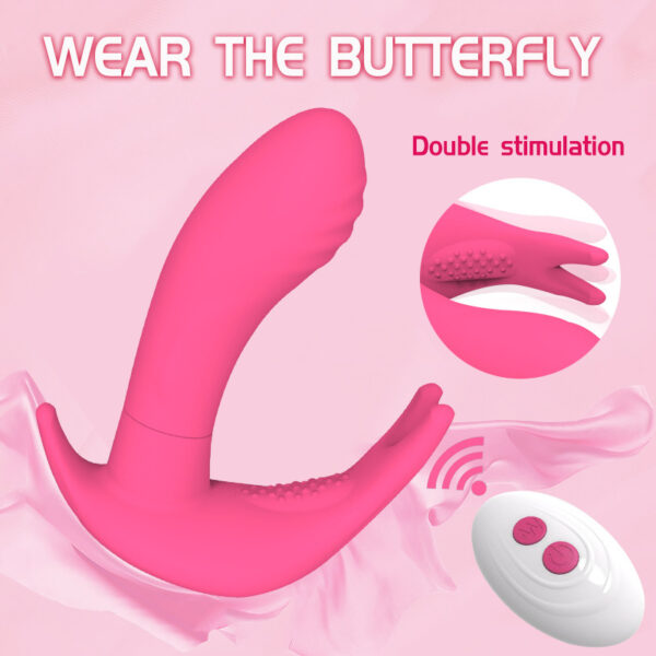 Remote Control New Butterfly Sex Toy Female Vibrator Orgasm Vibrator Massage Appliance Adult Sex Product - Image 3