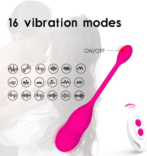 Wearable Panties Vibrator G Spot Vibrating Eggs,Mini Bullet Vibrator with Remote Control Clitoral Stimulator with 1 - Image 5