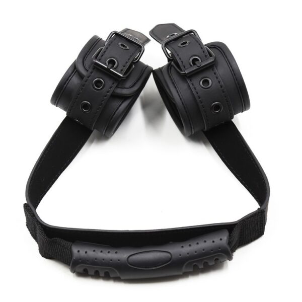 Leather Handcuffs Couple Toys Leather Traction Handcuffs Adult Sex Binding Handcuffs