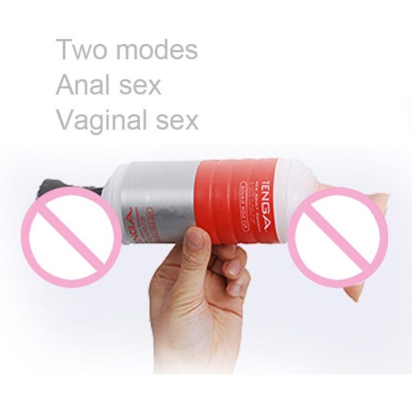 TENGA TOC-104 Double Holes Style Male Masturbators Cup,Simulated Vagina Realistic Pussy Vagina Anus Adult Sex Toys - Image 4