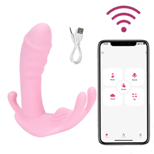 Remote APP Control In Different Places Wearing a New Strong Earthquake Masturbation Vibrator - Image 3