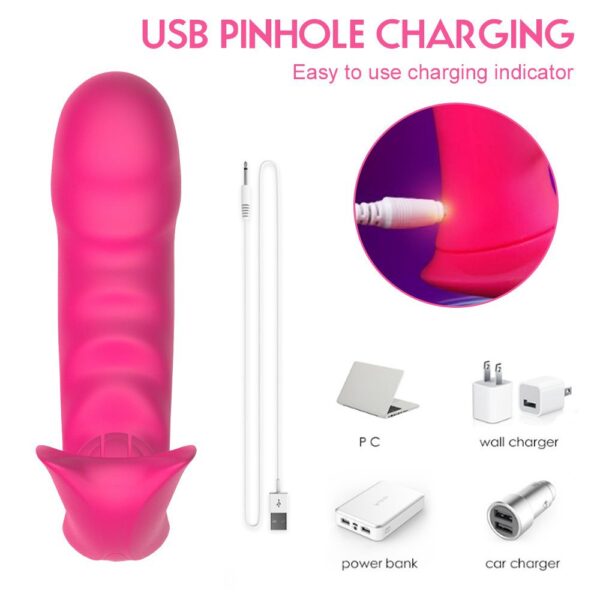 Tingyue Wireless Remote Control Jumping Egg Female Masturbator Wearable Phallus Vibrator Silicone Dildo Sex Toys - Image 2