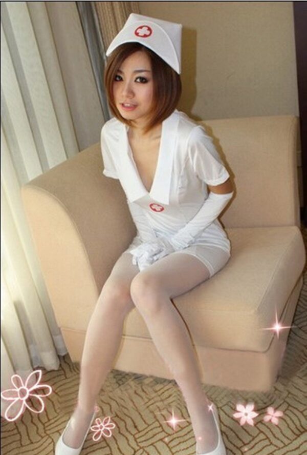 Nurse style dress suit Cosplay Costume Lady Uniform temptation costumes porn Adult - Image 4