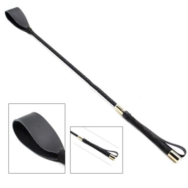 Bondage Boutique Slim Leather Riding Crop Horse Whip pony Spanking Knout BDSM Lash Fetish Flogger Sex Product For Couples Women - Image 2