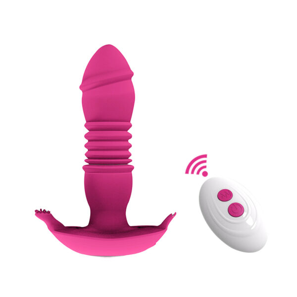 Retractable Female Wear Double Motor a Generation Vibrating Couples Remote Control Sex Jumpers - Image 5